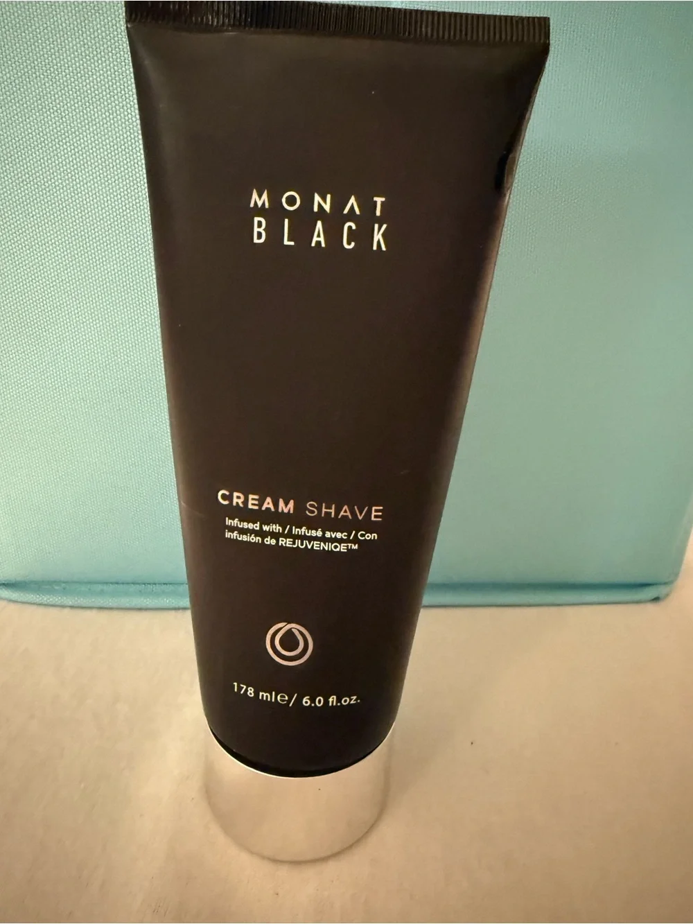 Authentic MONAT Black Cream Shave — Black Manscaping Smooth Shave Healthy Skin